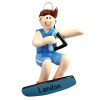 Wakeboard Boy Personalized Christmas Ornament