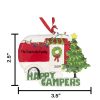 Happy Camping Personalized Christmas Ornament