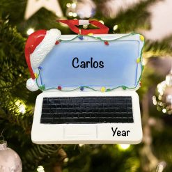Personalized Laptop 3D Christmas Ornament