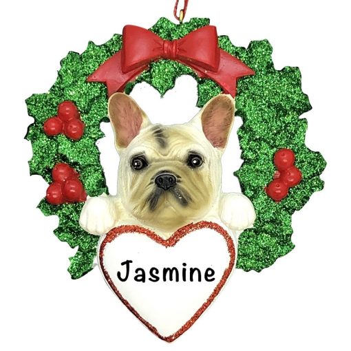 French Bulldog Dog Personalized Christmas Ornament