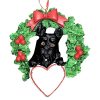 Scottie Dog Personalized Christmas Ornament Blank
