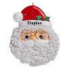 Santa Face Personalized Ornament
