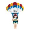 Parasailing Girl Personalized Ornament