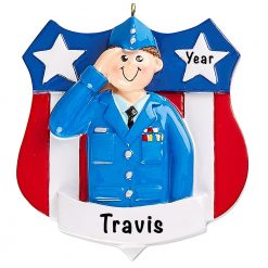 Air Force Military Personalized Ornament