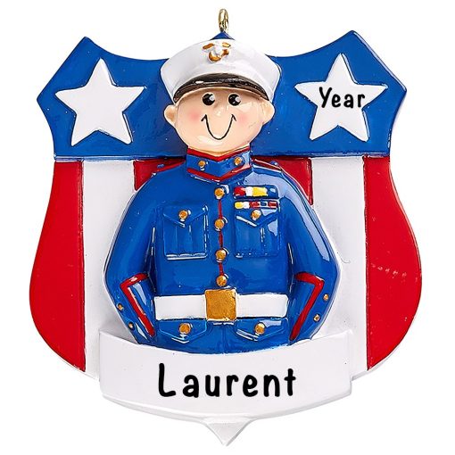 Marines Military Personalized Ornament