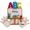 Kindergarten ABC Personalized Ornament
