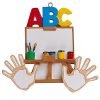 Kindergarten ABC Personalized Ornament Blank