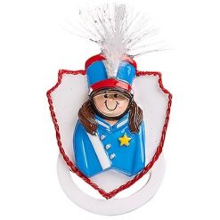Marching Band Girl Personalized Ornament Blank