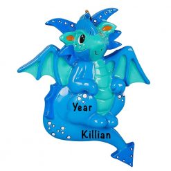 Dragon Personalized Christmas Ornament