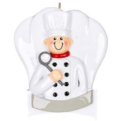 Chef Personalized Ornament Blank