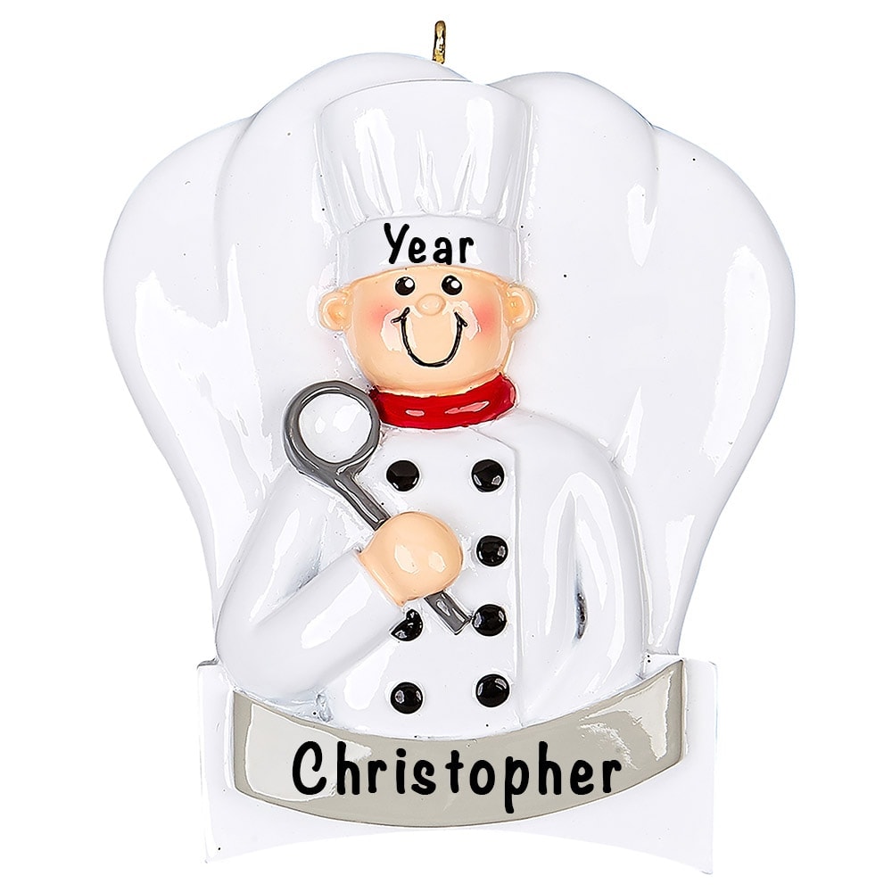 Chef Personalized Ornament