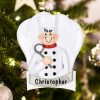 Personalized Chef Christmas Ornament
