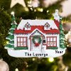 Personalized Christmas House Christmas Ornament