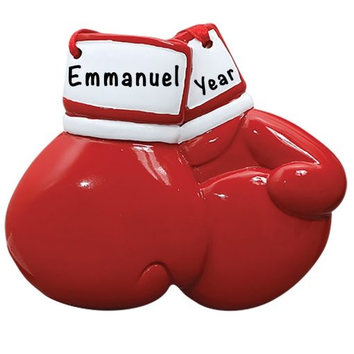 Boxing Gloves Personalized Ornament