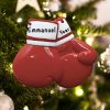 Personalized Boxing Gloves Christmas Ornament