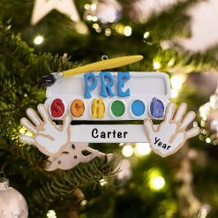 Personalized Preschool Christmas Ornament