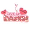 Personalized Love To Dance Christmas Ornament