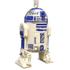 R2D2 Star Wars Personalized Christmas Ornament