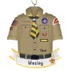 Boy Scout Personalized Christmas Ornament - Blank