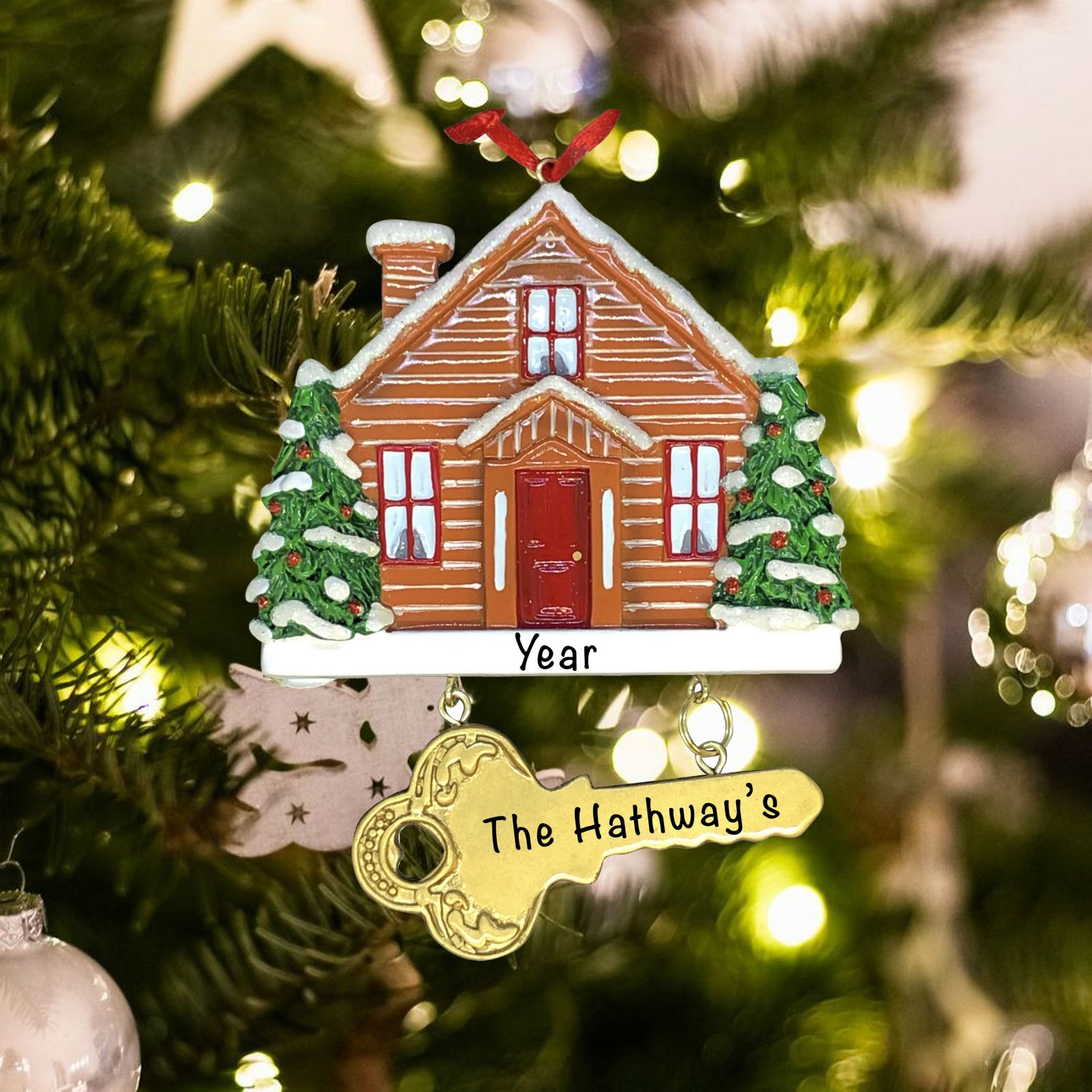 New Home Personalized Ornament Free Personalization