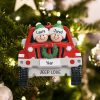 SUV Couple Personalized Ornament