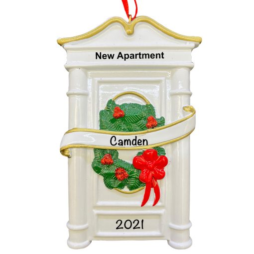 New Apartment Personalized Christmas Ornament Gift