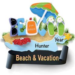 Beach & Vacation Ornaments