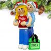 Its A Baby Expecting Couple Personalized Christmas Ornament Pregnancy