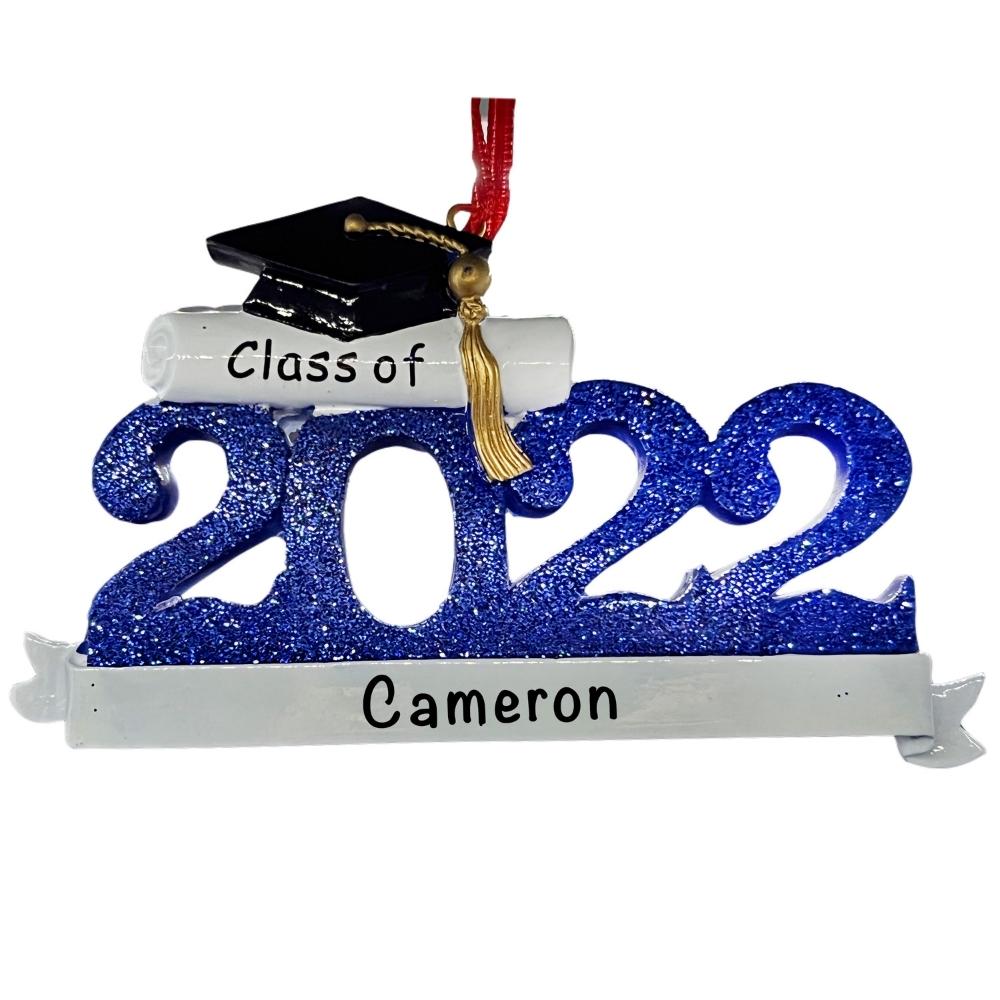 Personalized Christmas Ornament for Grads