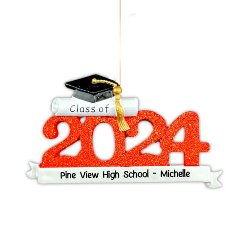 Personalized Graduation Ornament for High School College Grads - Holiday Traditions Gifts