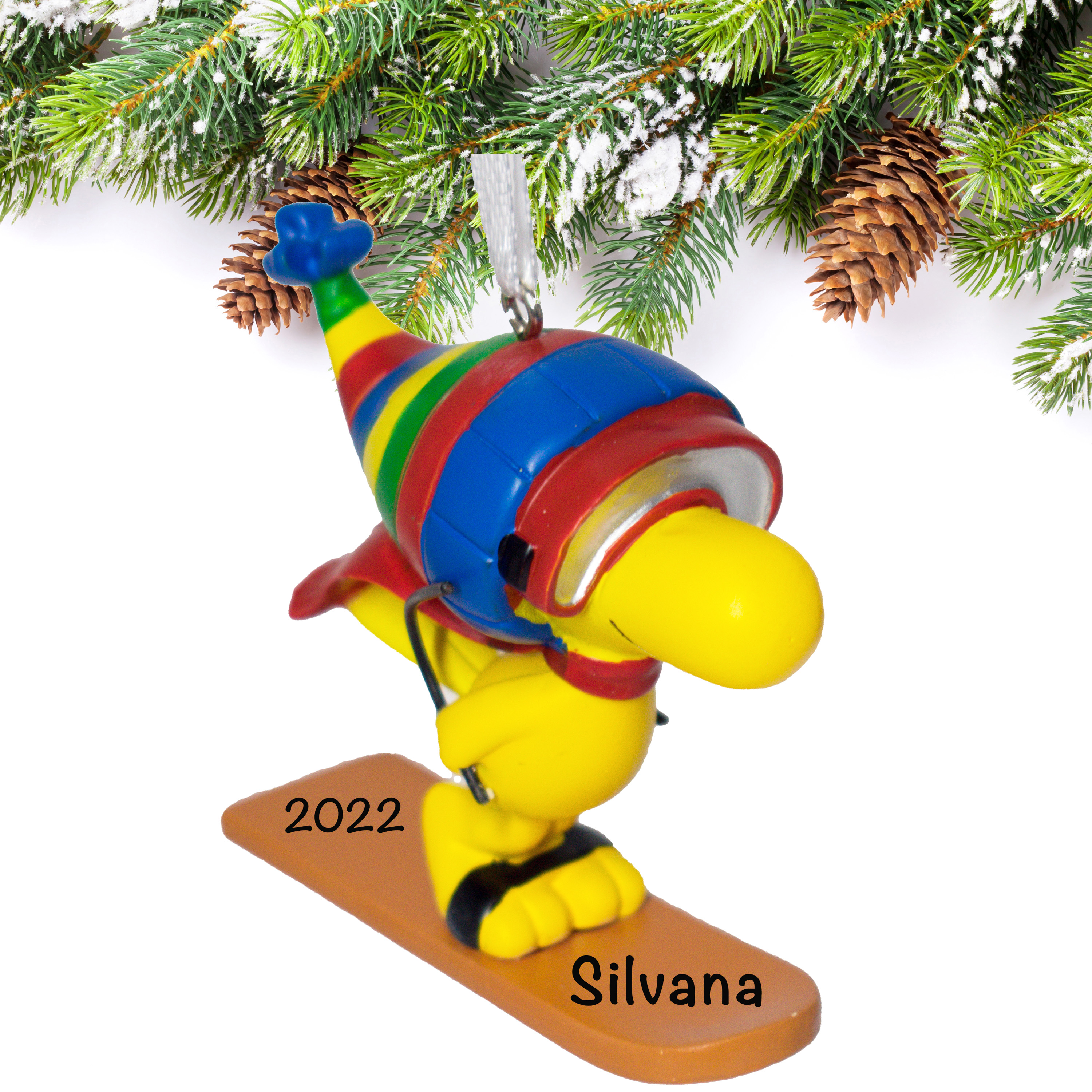Peanuts Woodstock Personalized Christmas Ornament