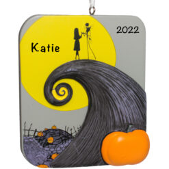 Personalized Nightmare Before Christmas Ornament