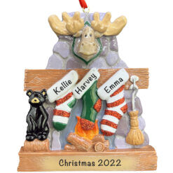 Moose Family of 3 Ornament