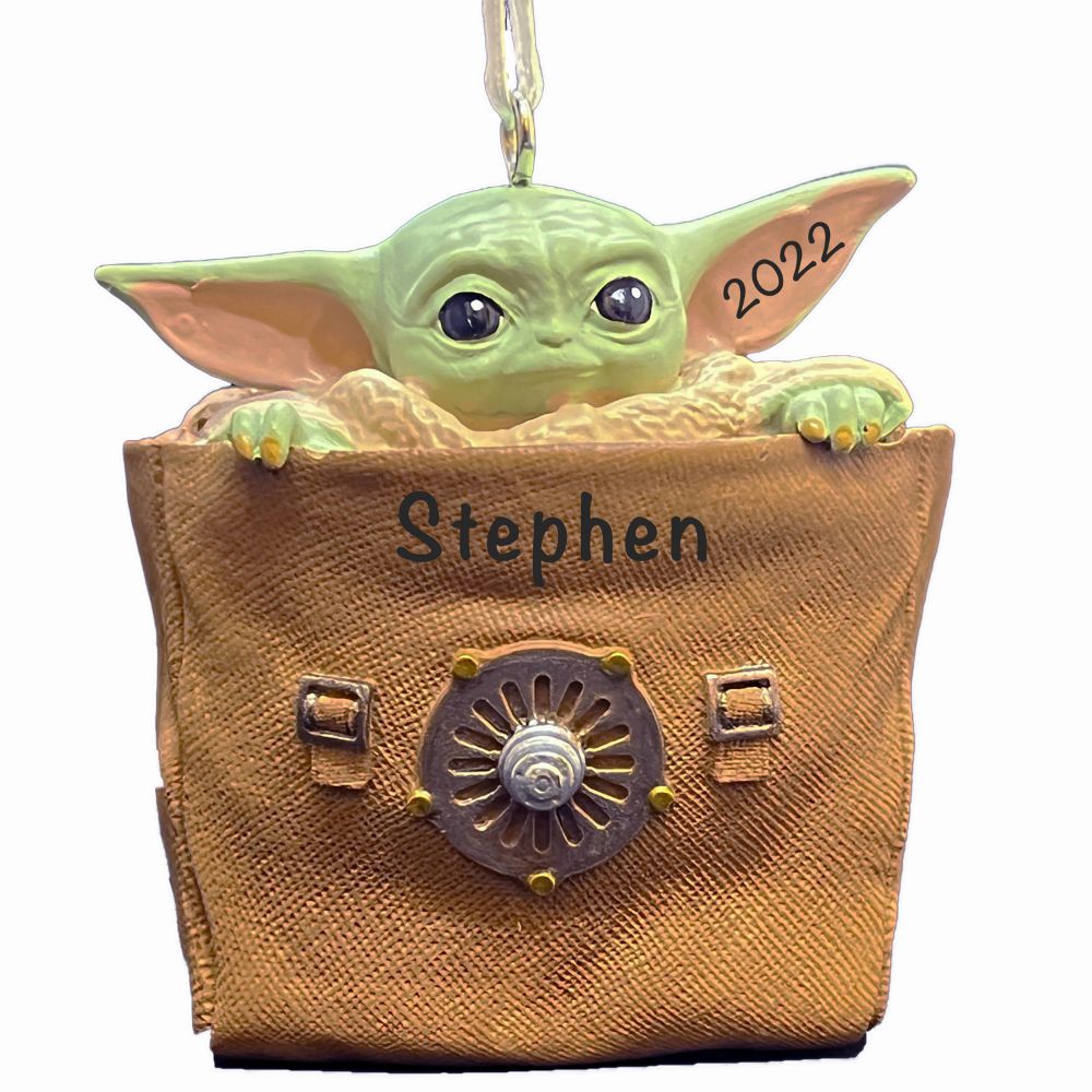 Star Wars Baby Yoda The Child Grogu Christmas Ornament