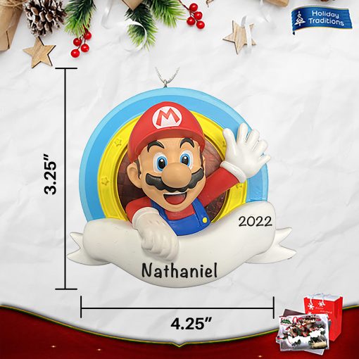 Super Mario Christmas Tree Ornament Gift For Kids - Trends Bedding