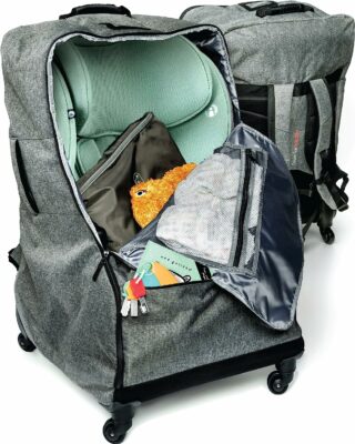 The Little Stork Aer Cas 3-1 Travel Bag with wheels