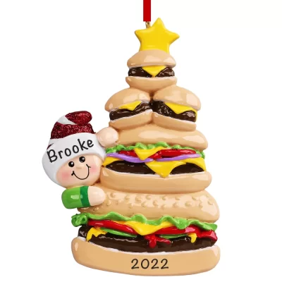 Burger Ornament