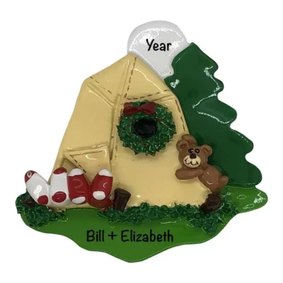 Camping Tent Ornament