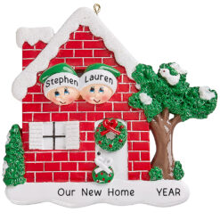 Our New Home Ornament - Personalized New House Ornament for Christmas Tree - First Home Ornament - myornament.com