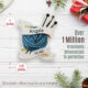 Knitting Yarn and Needles Personalized Christmas Ornament - Custom Gift for Mom Grandma