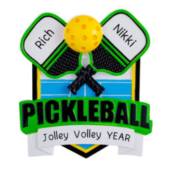 Pickleball Personalized Ornament - Christmas Gift for Men Women Pickleball Player - Custom Xmas Tree Decor - Dink Dink - Personalized