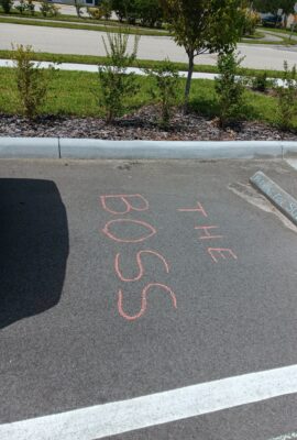 The Boss Parking Spot