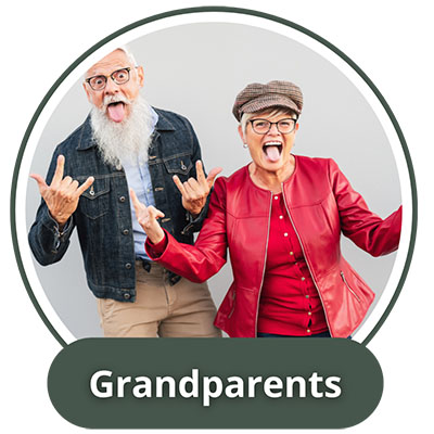 Personalized Grandkids & Grandparent Ornaments