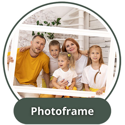 Photo Frame Personalized Ornaments