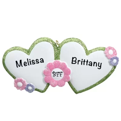 BFF Personalized Ornaments